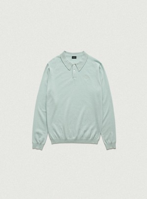 [The Barnnet] Oversized Cashmere Wimblyn Knit Polo Shirt_Mint 正規品 韓国ブランド 韓国通販 韓国代行 韓国ファッション ザ バーネット ザバーネット 日本 店舗