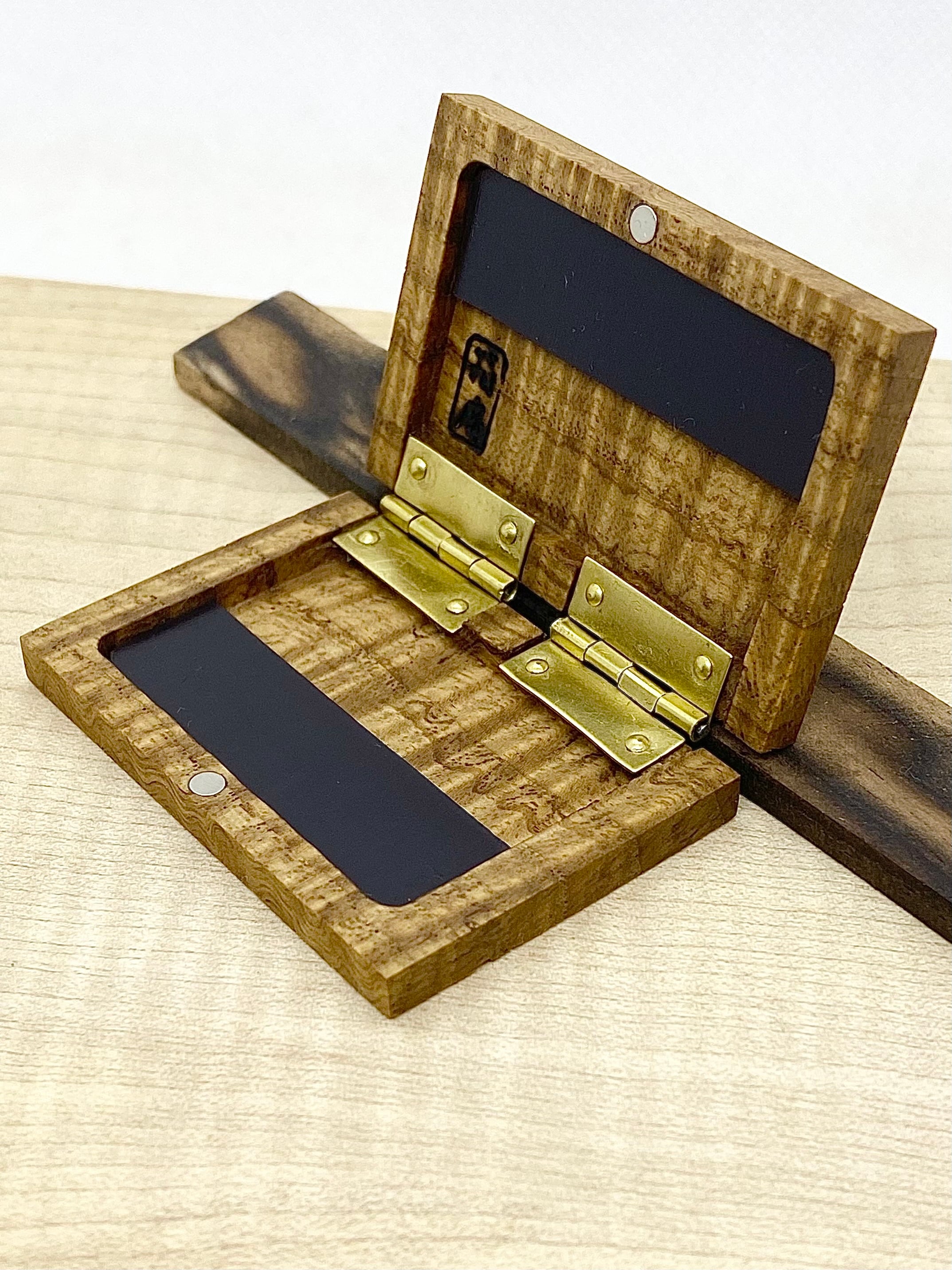 銘木小物釣具 箱廣modify