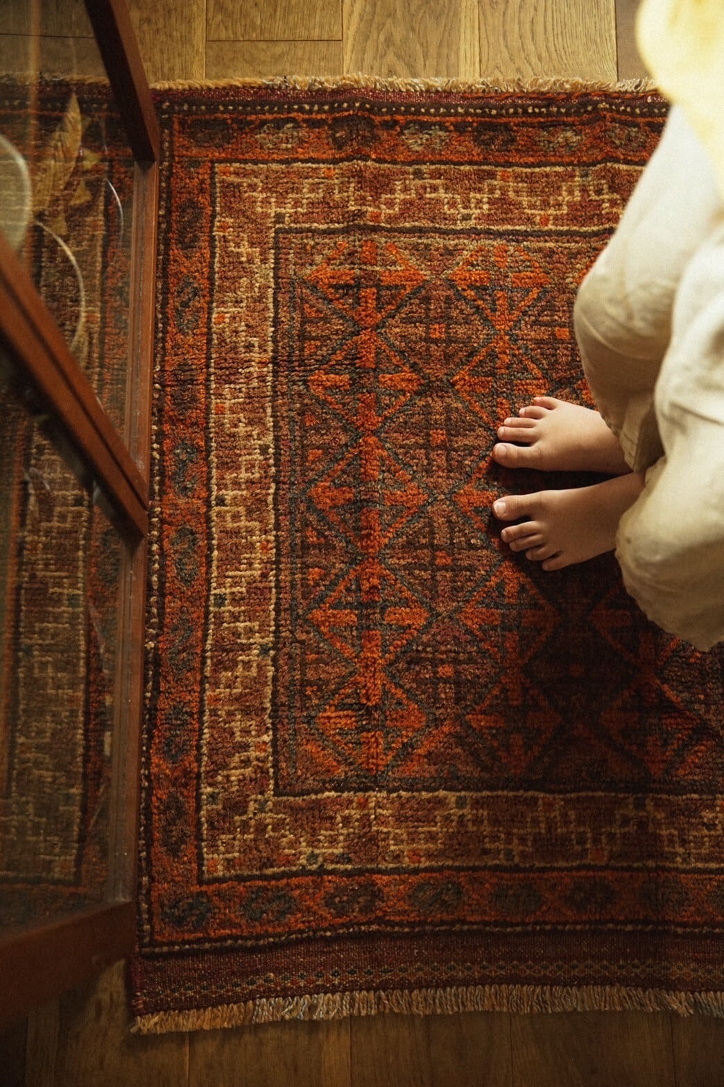 975 -Semi Antique Sistan Baluch rug