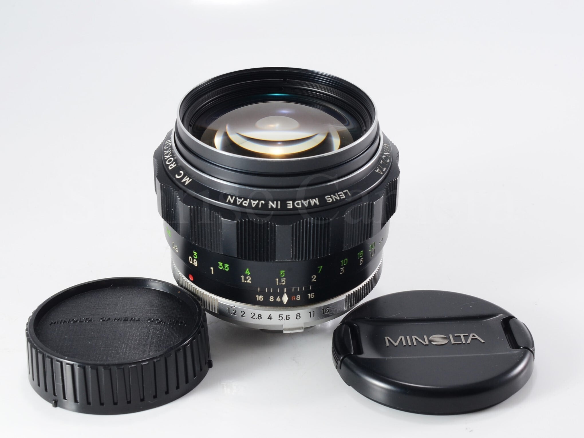 MINOLTA MC ROKKOR-PG 58mm F1.2 整備済ミノルタ（61200