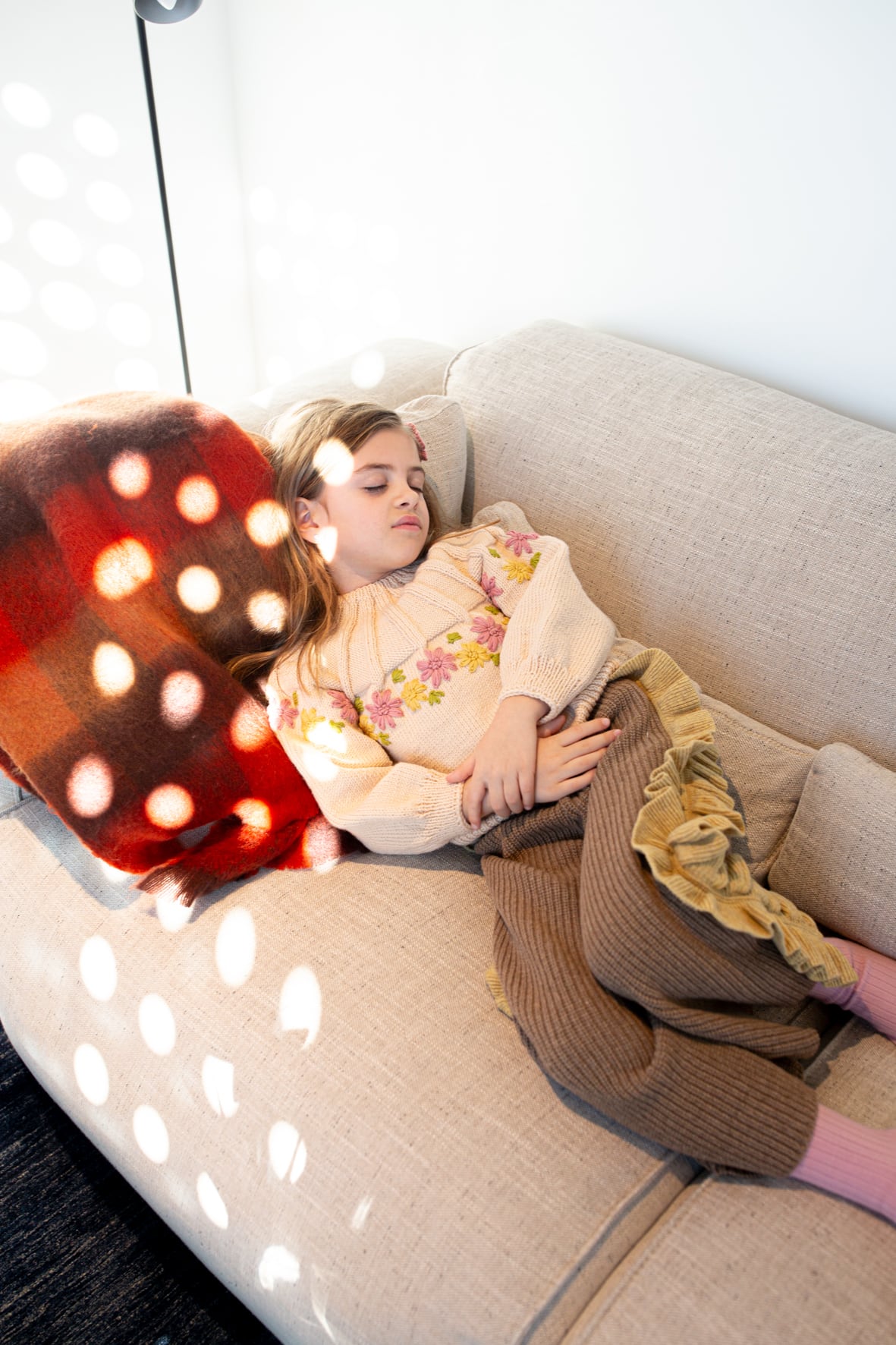 kalinka / Betina Sweater - Cloud 2Y 4Y 6Y | monchou (モンシュー