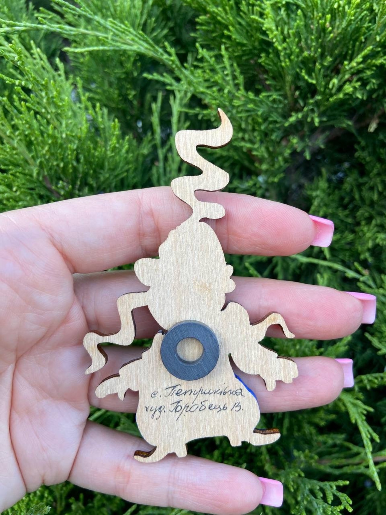 ペトリキウカ塗りマグネット コサック（ホロベッツ作） - 4