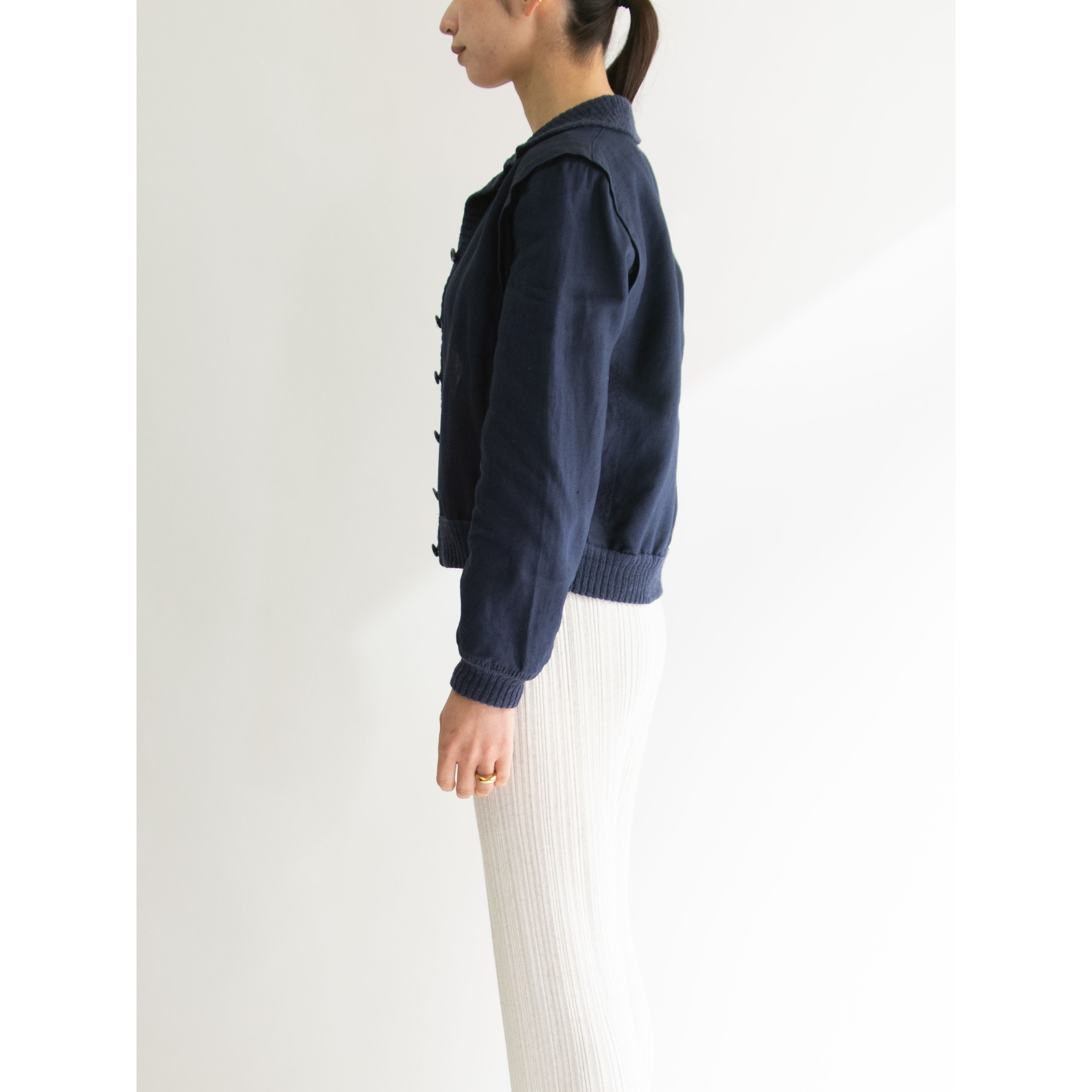 【AVON KNITWEAR】Made in Italy 60-70's Linen Jacket(イタリア製 リネンジャケット)