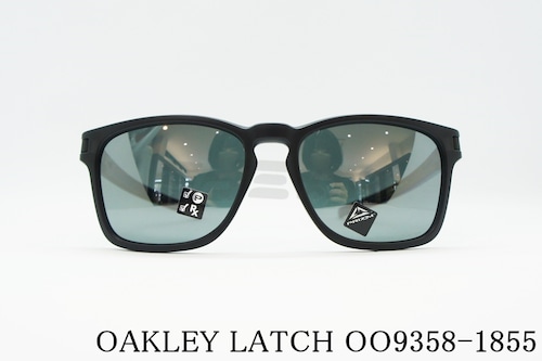 OAKLEY 偏光 サングラス LATCH SQUARE OO9358-1855 ウェリントン 偏光レンズ アジアンフィット オークリー ラッチスクエア オークリー 正規品