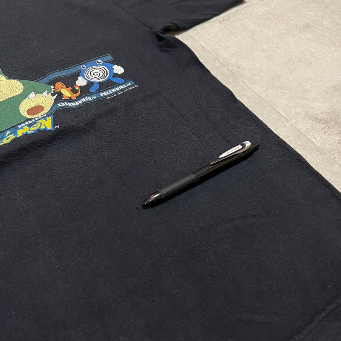 希少 USA規格 99年コピーライト ポケモン tシャツ ビンテージ カビゴン 