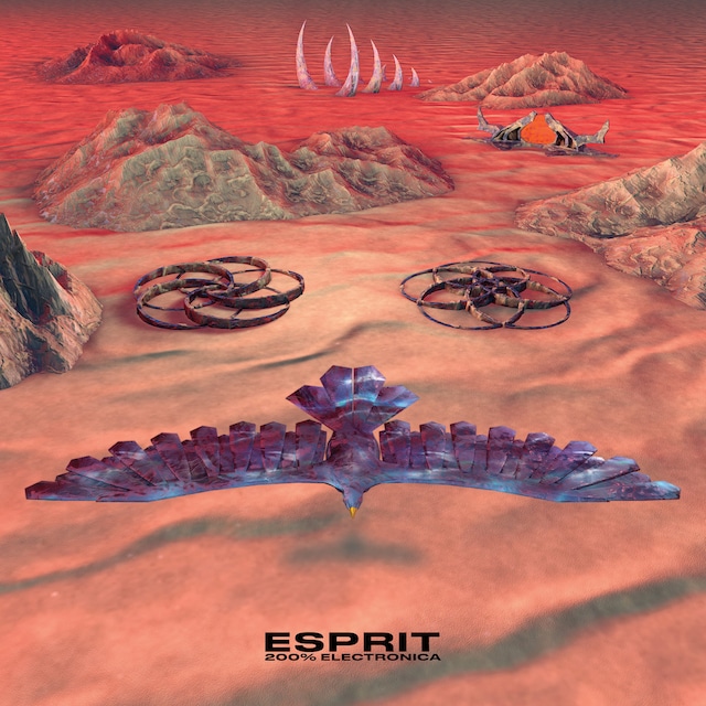 ESPRIT 空想 / 200% Electronica（500 Ltd Orange / Purple LP）
