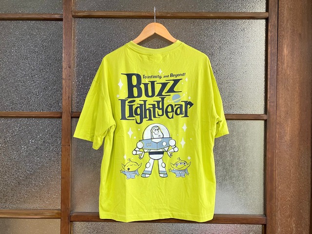 PULL & BEAR TOY STORY BUZZ LIGHTYEAR TEE (LIME)