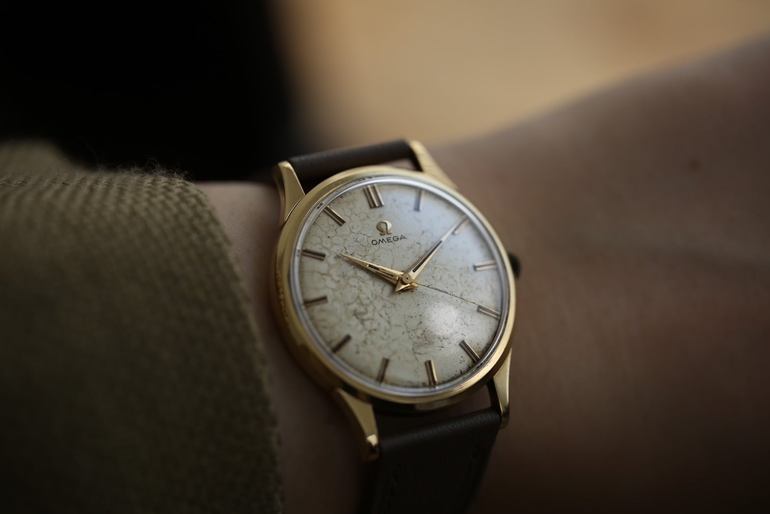 OMEGA 時計 ゴールド　巻き オメガ OMEGA ｜コンステレーション｜18Kキャップゴールド