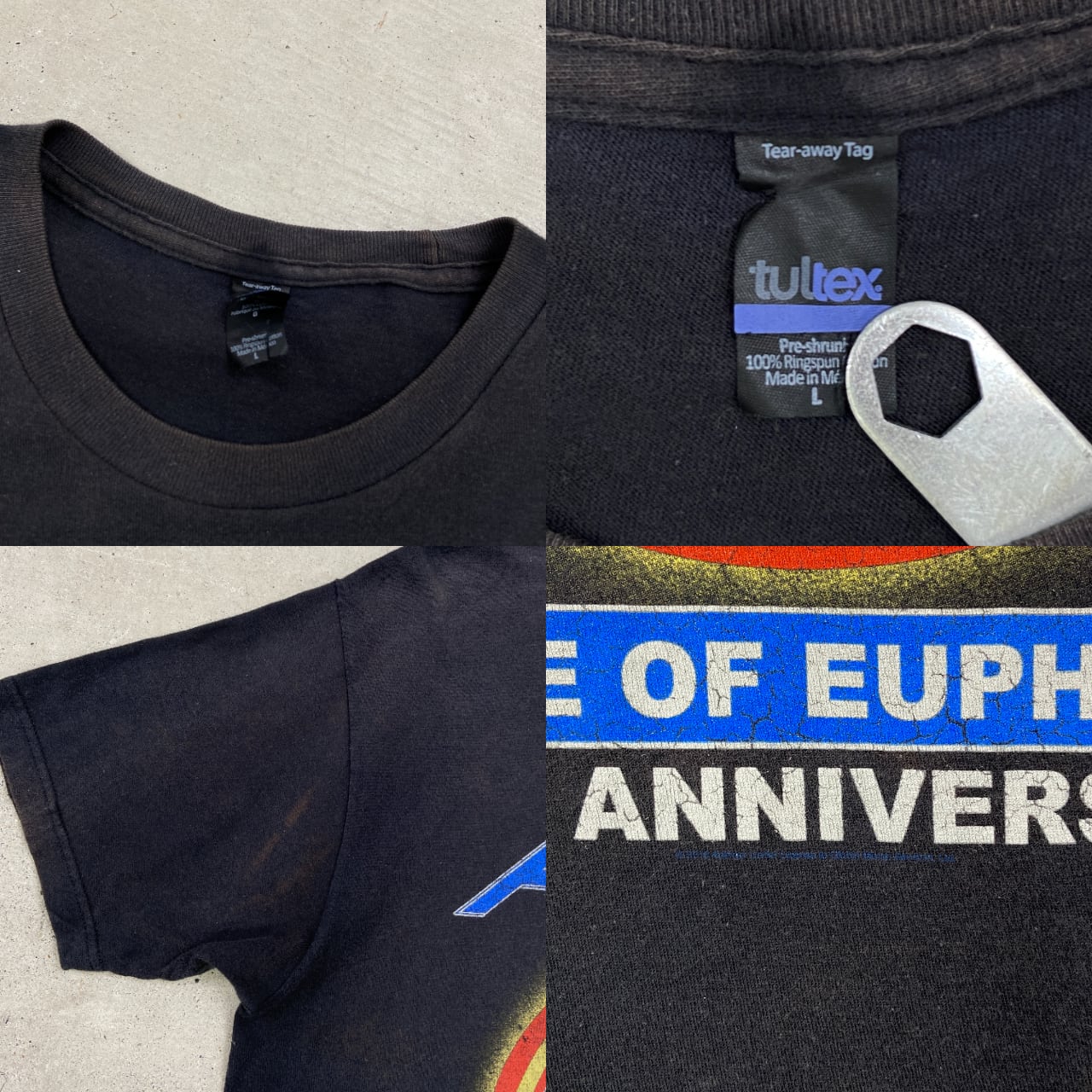 ANTHRAX アンスラックス バンドTシャツ バンT メタル メンズL 古着