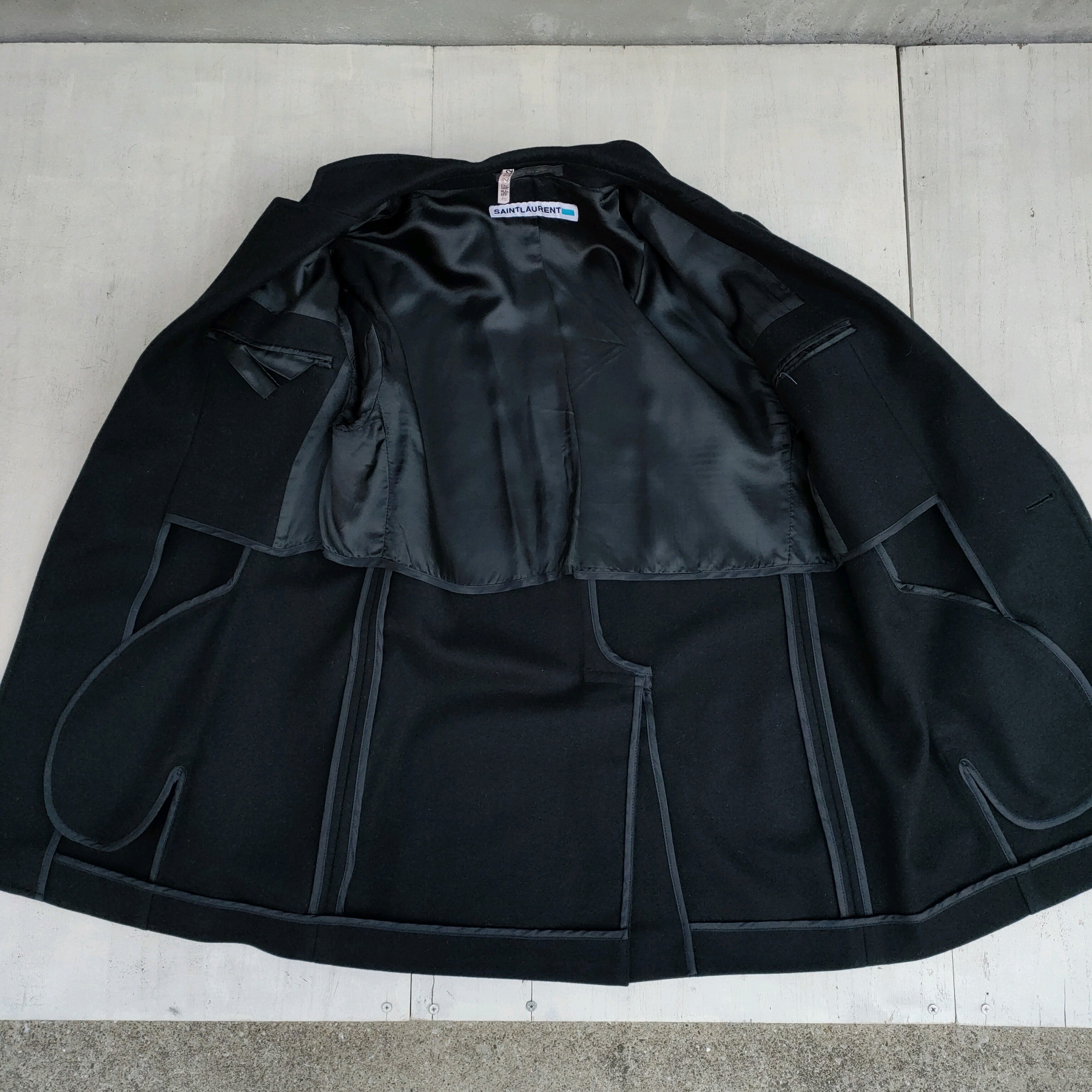 ◯【イタリア製/カシミヤ混】美品/サンローランSAINTLAURENT/イヴサン