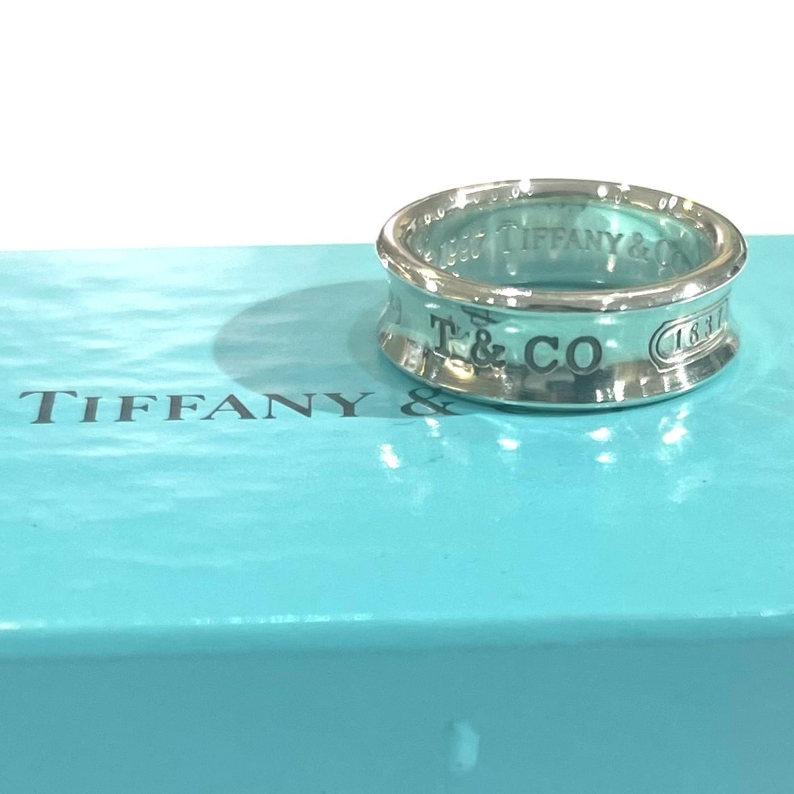 Tiffany & Co. シルバー925 リング　メンズ 希少サイズ【TIFFANY&CO】【17.5号】2413 ティファニー出会うべき