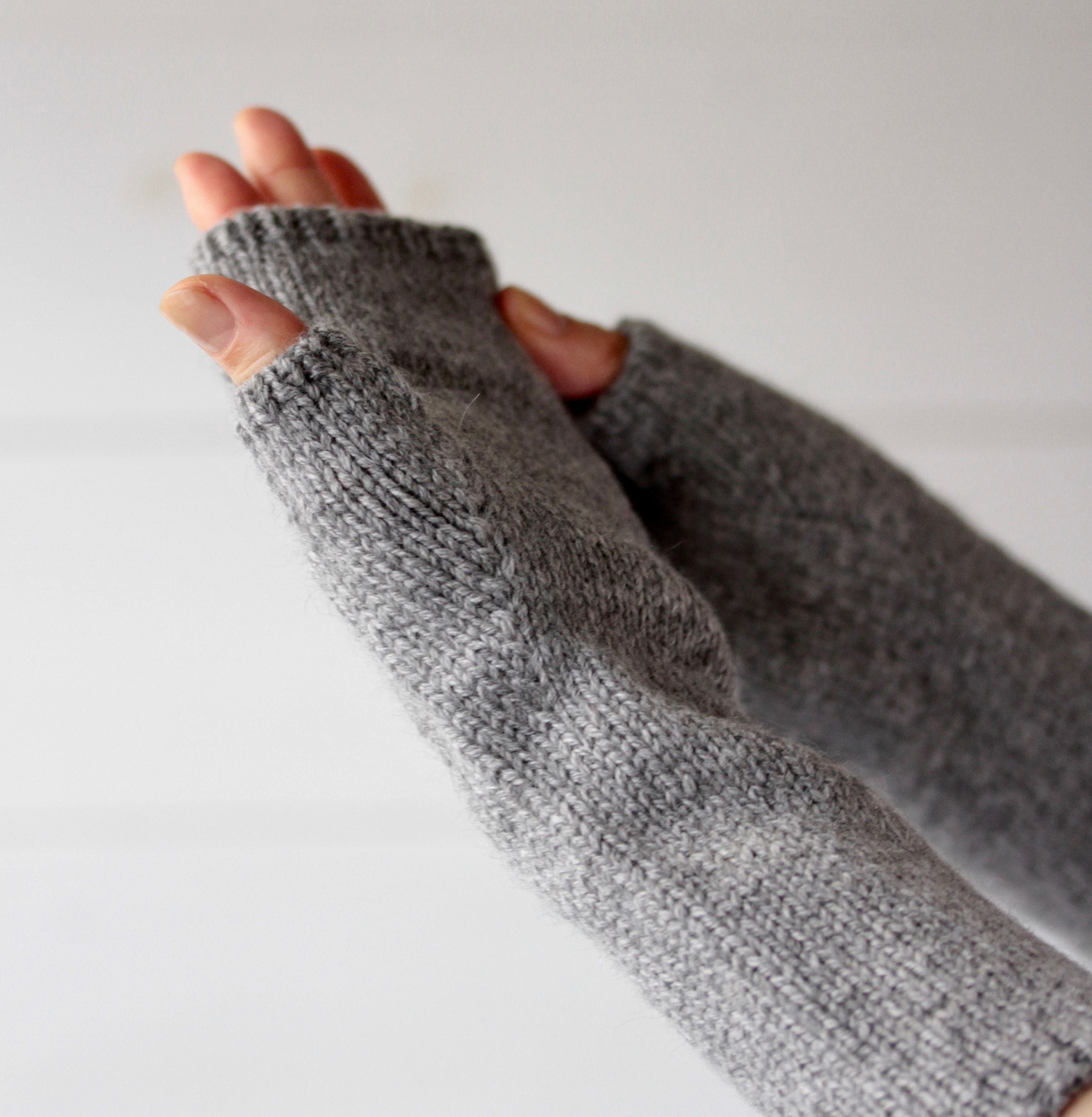 Meg KNITTING カシミヤアームウォーマー