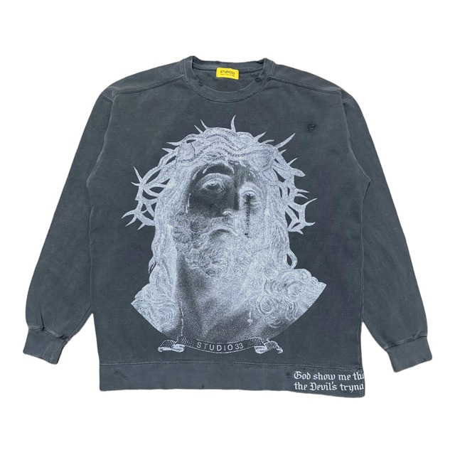 【STUDIO33】 JESUS CREW SWEAT