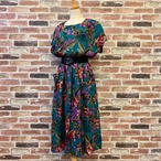 Botanical Pattern Green One-piece