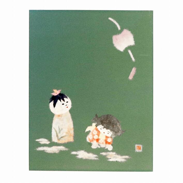 ちぎり絵・色紙・No.200329-088・梱包サイズ80 | リサイクルショップ宝