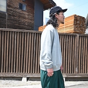 KUON / GANKO別注 Sashiko Sweatshirt style1