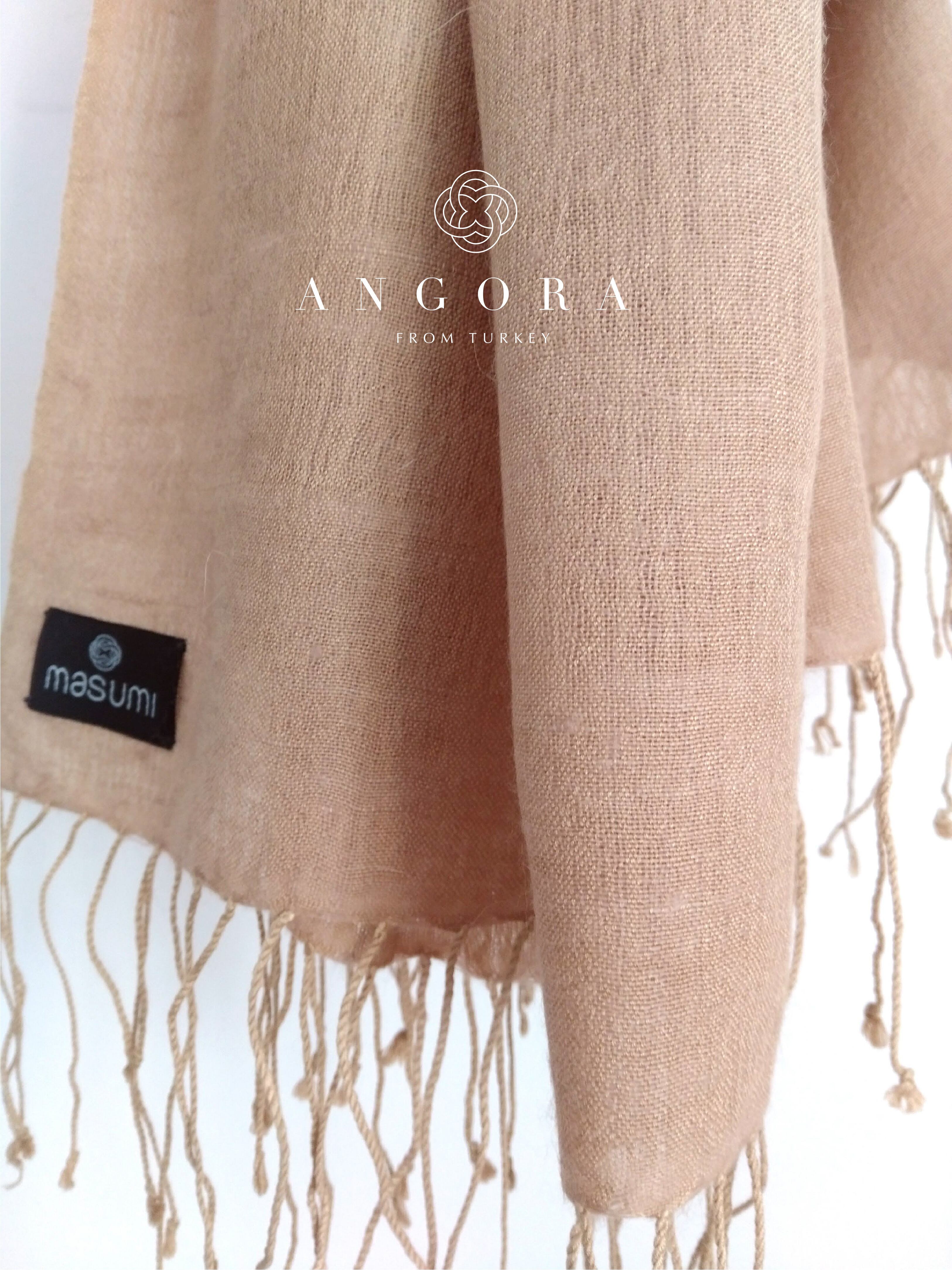 ANGORA 100% Shawl アンゴラ100% 大判ショール | masumi