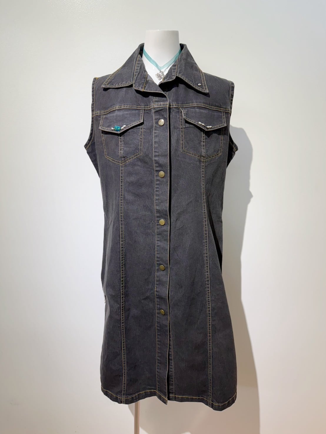 Denim dress