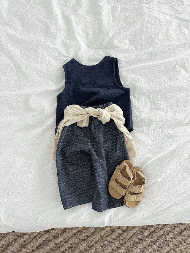 〘予約〙minirobe / dIa Denim Sleeveless