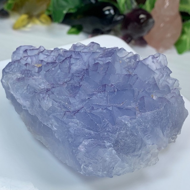23.幻想的な色合い☆ヤオガンシャン産・ブルーフローライト原石