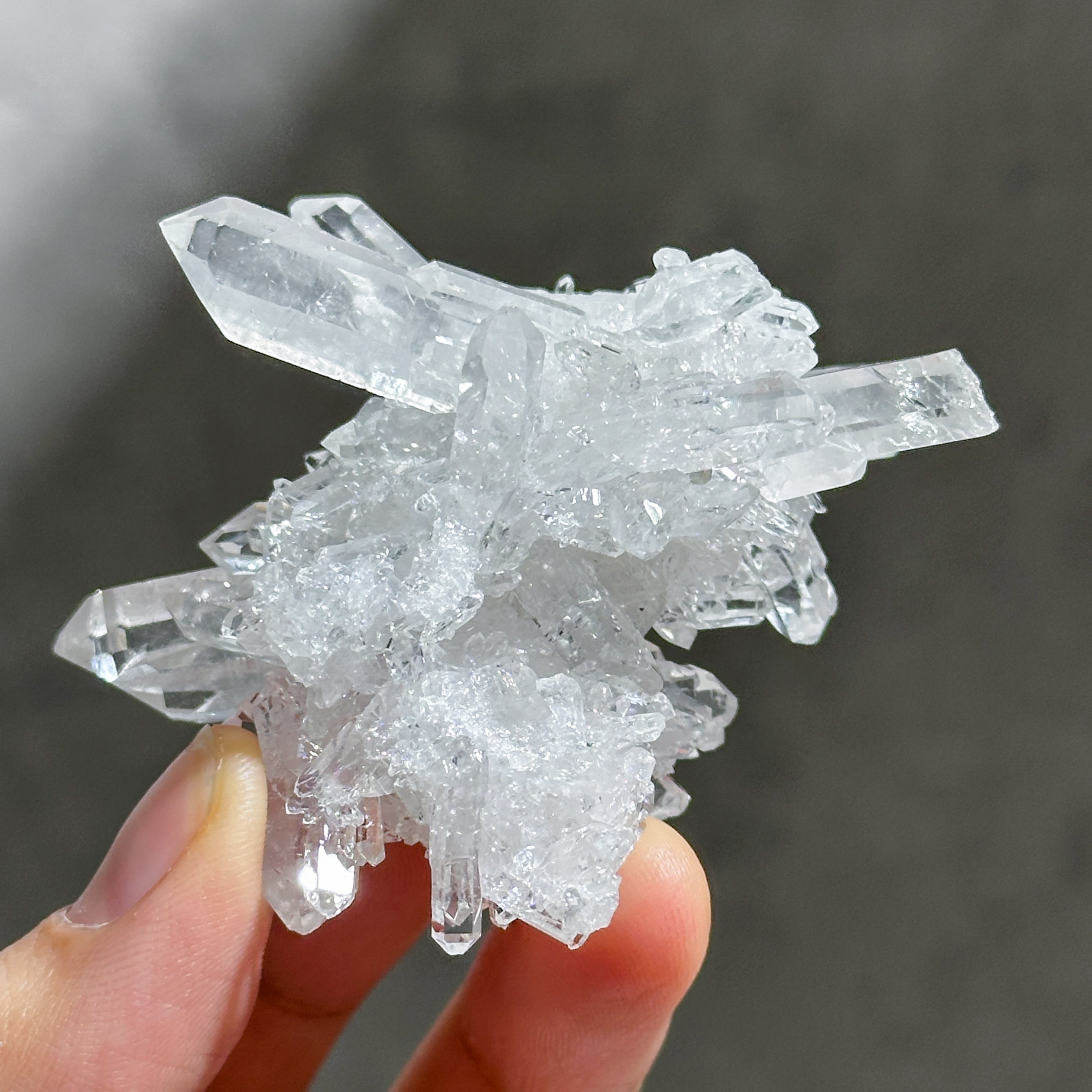 ゼッカ産水晶クリアクォーツ クラスター21◇ Clear Quartz From