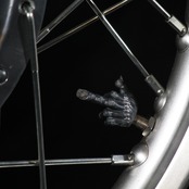 FXXK! HANDSIGN VALVE CAP /Mummy