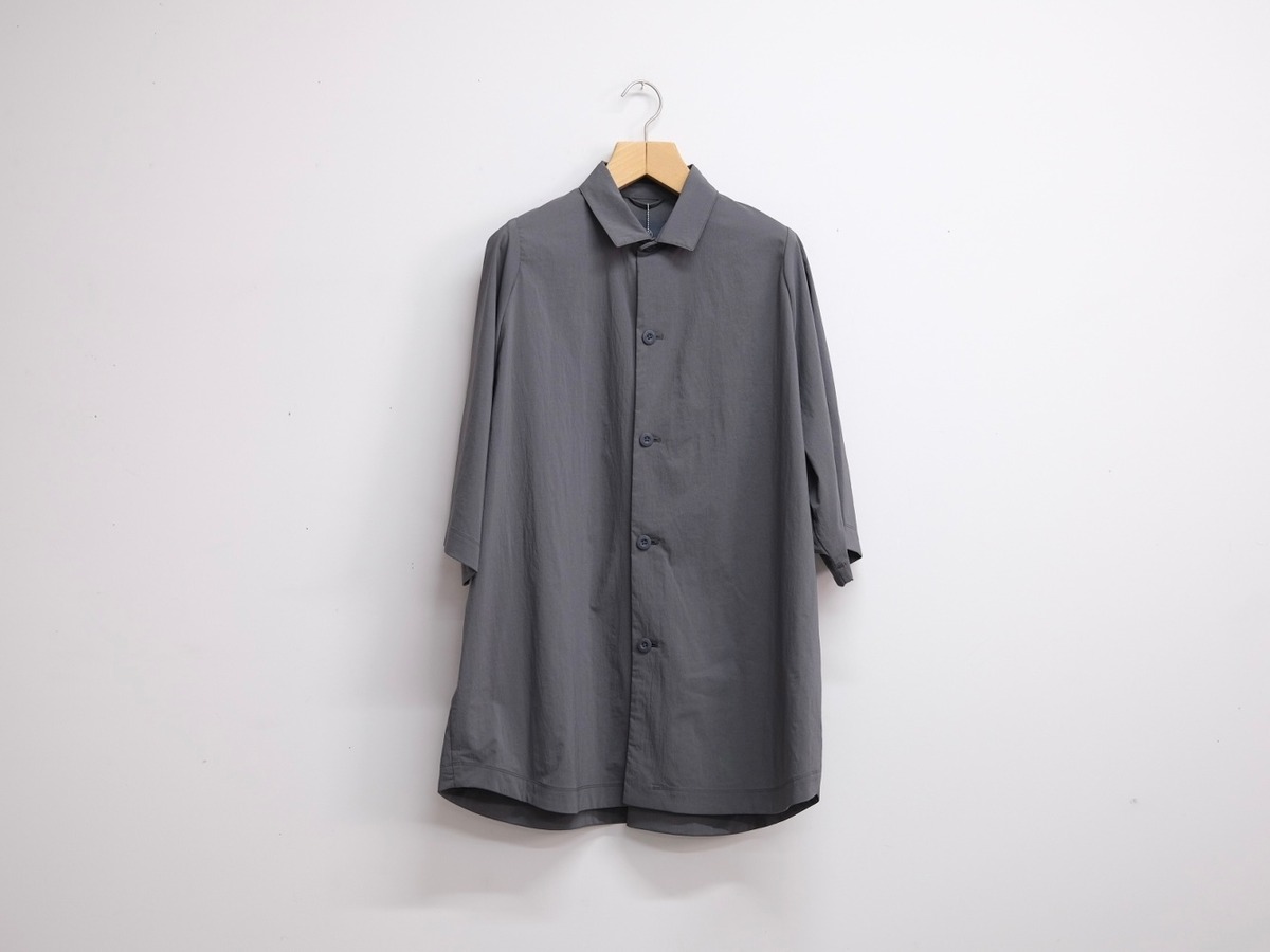 TEATORA” CARTRIDGE SHIRT S/S - DR GRAY” | Lapel online store