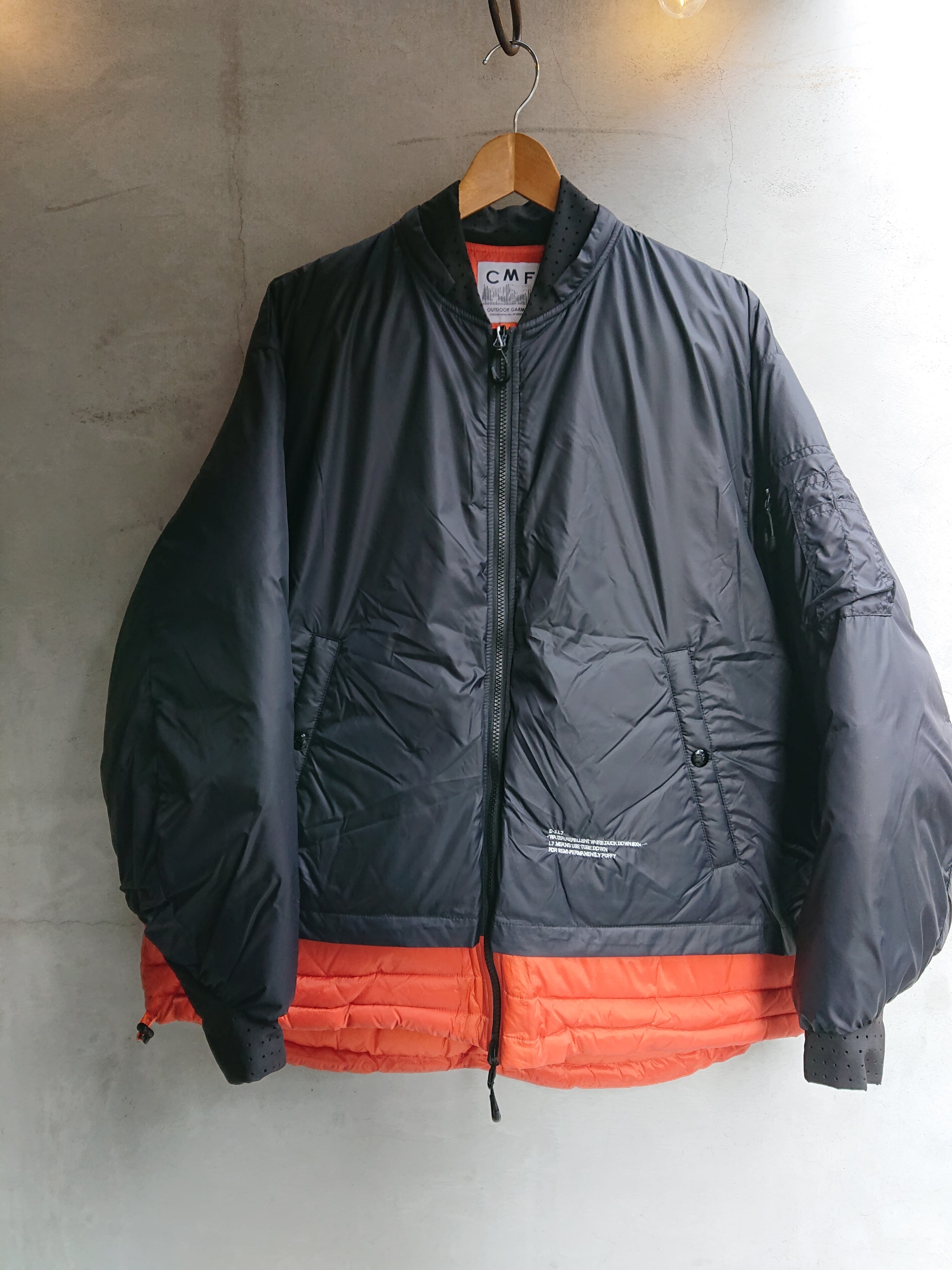 COMFY CMF OUTDOOR GARMENT “C-1 DOWN L7” BLACK | BOW & ARROW WEB STORE
