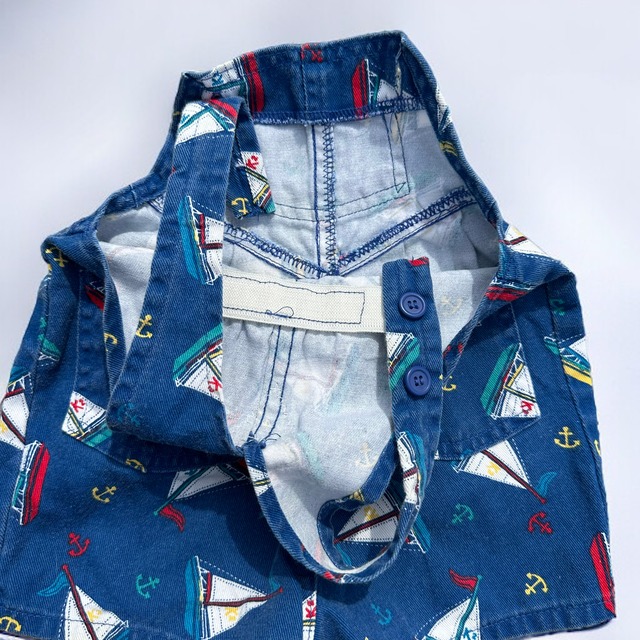 【KIDS】OshKosh vintage half overall size:12month