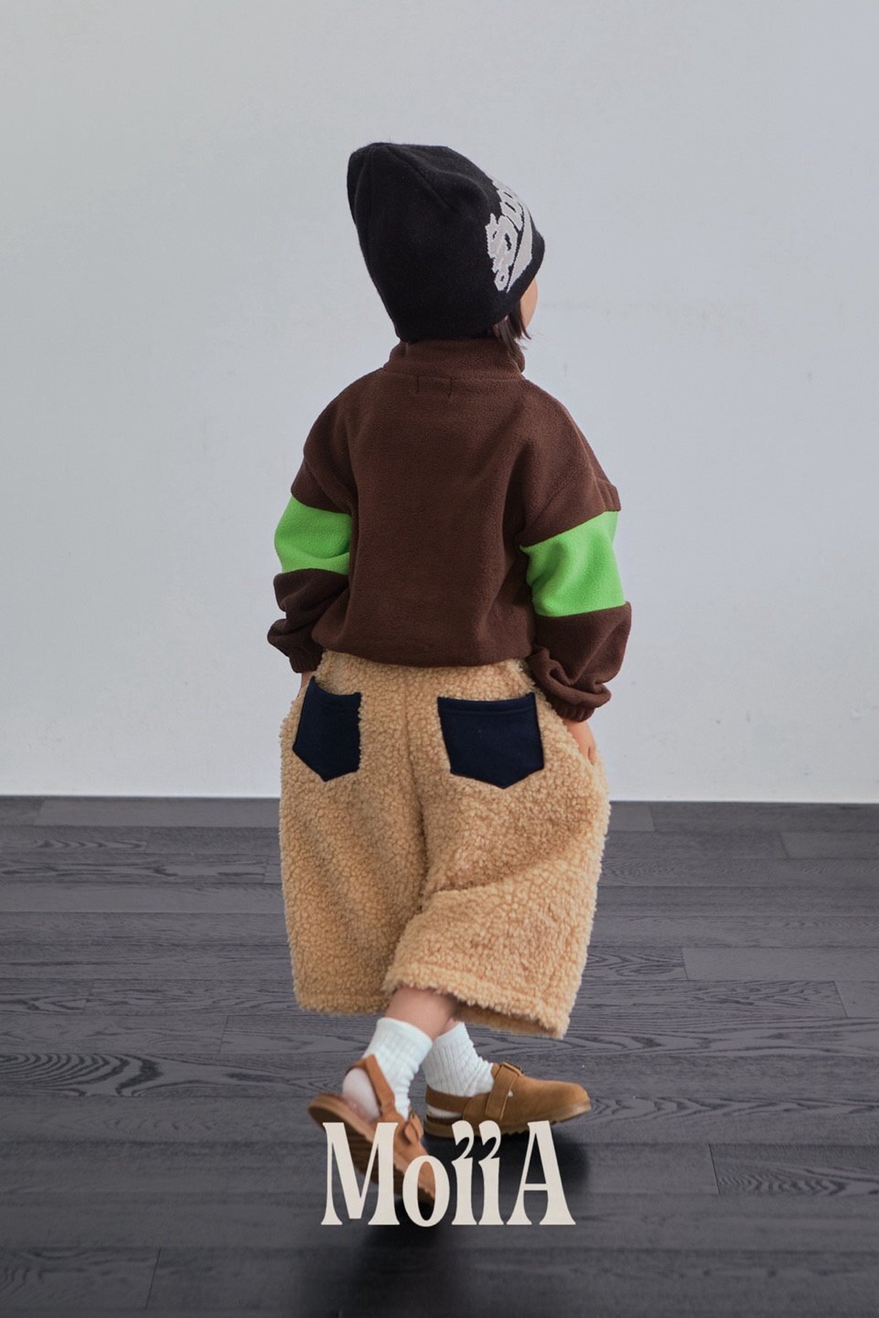 Moiia［取寄］high half zipup mtm 6winter