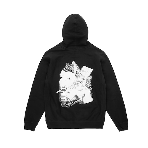 NOTHIN'SPECIAL / THE GARBAGE COLLECTOR 2 HOODIE BLACK