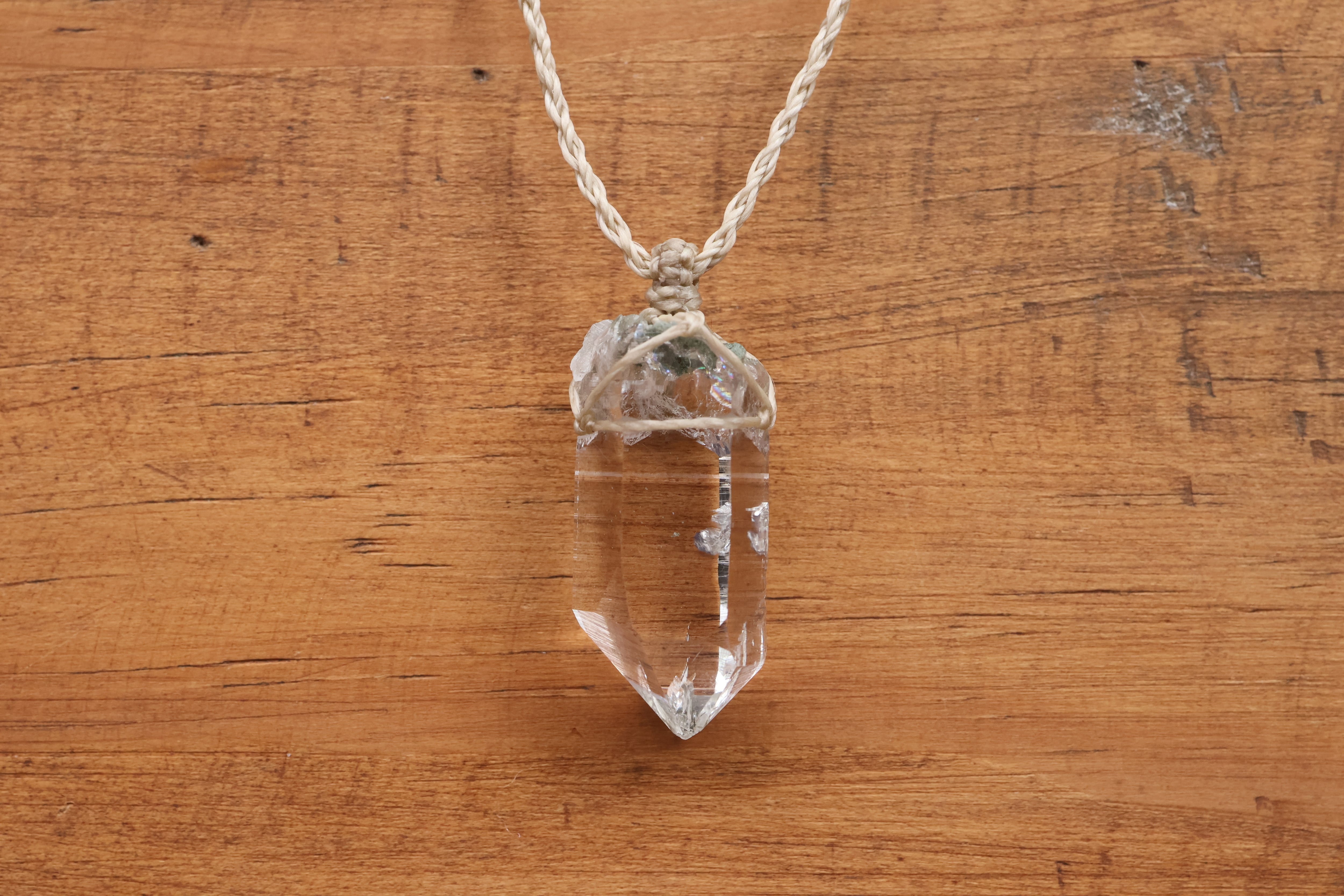 ヒマラヤ水晶ネックレス マニハール産 | 石垣島の夜光貝アクセサリーと