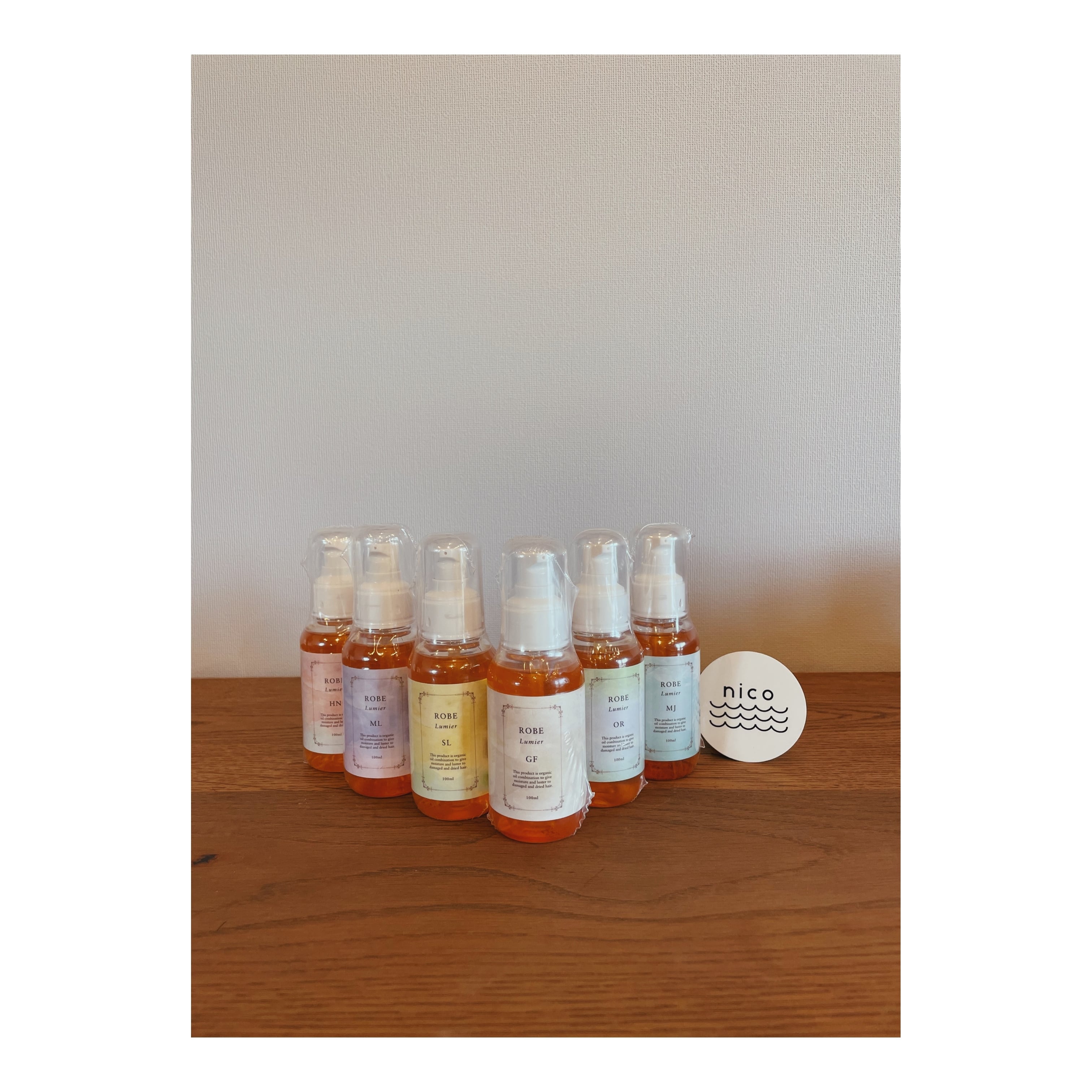 ハッチ ローブルミエ・ヘアオイル  100ml/4,620円(税込)