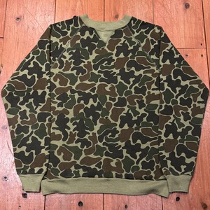 80's "RUSSELL" Camouflage Pattern Sweat Shirts