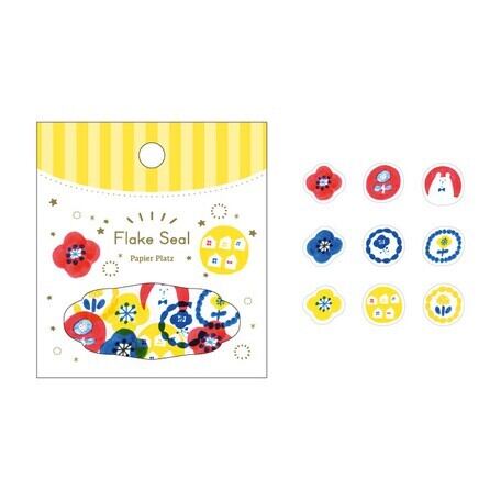 kurogoma.×パピアプラッツ トリコロール フレークシール PA08