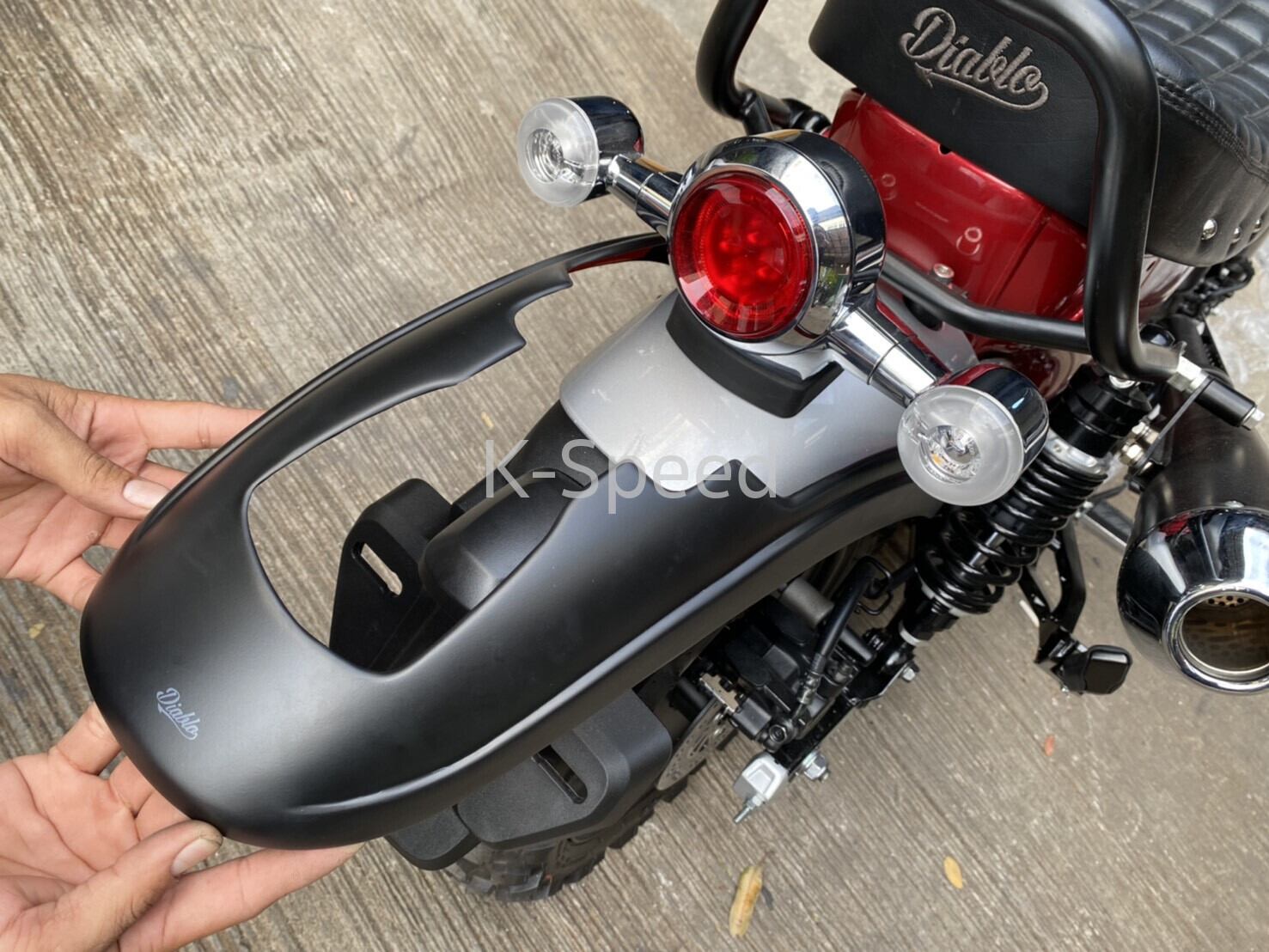 DAX125/モンキー125 190mm 恥ずかしく リア ウェーブ ディスク DAX125/モンキー125 190mm 恥ずかしく リア ウェーブ ディスク