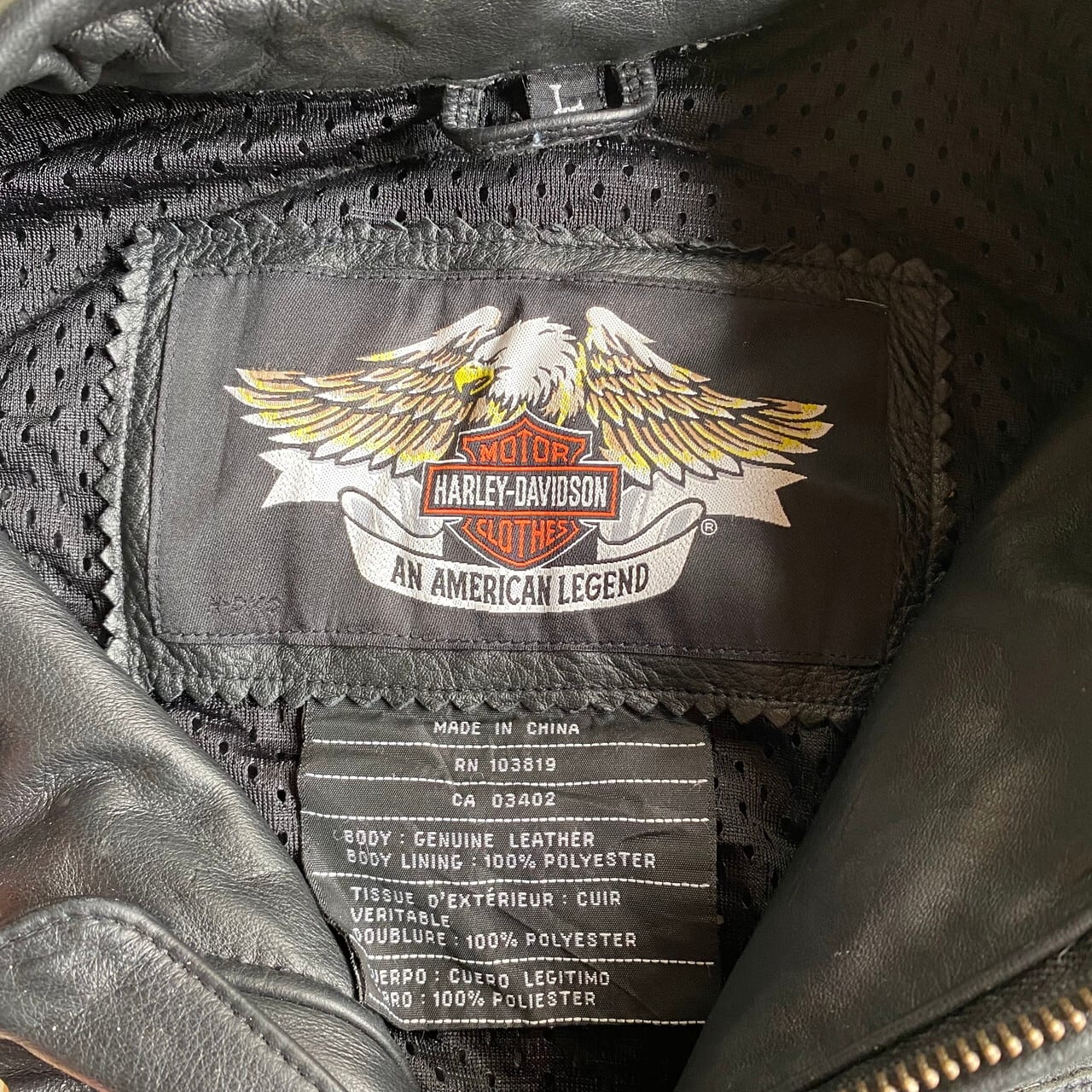 00年代 HARLEY-DAVIDSON ハーレーダビッドソン ワッペン シングル ...