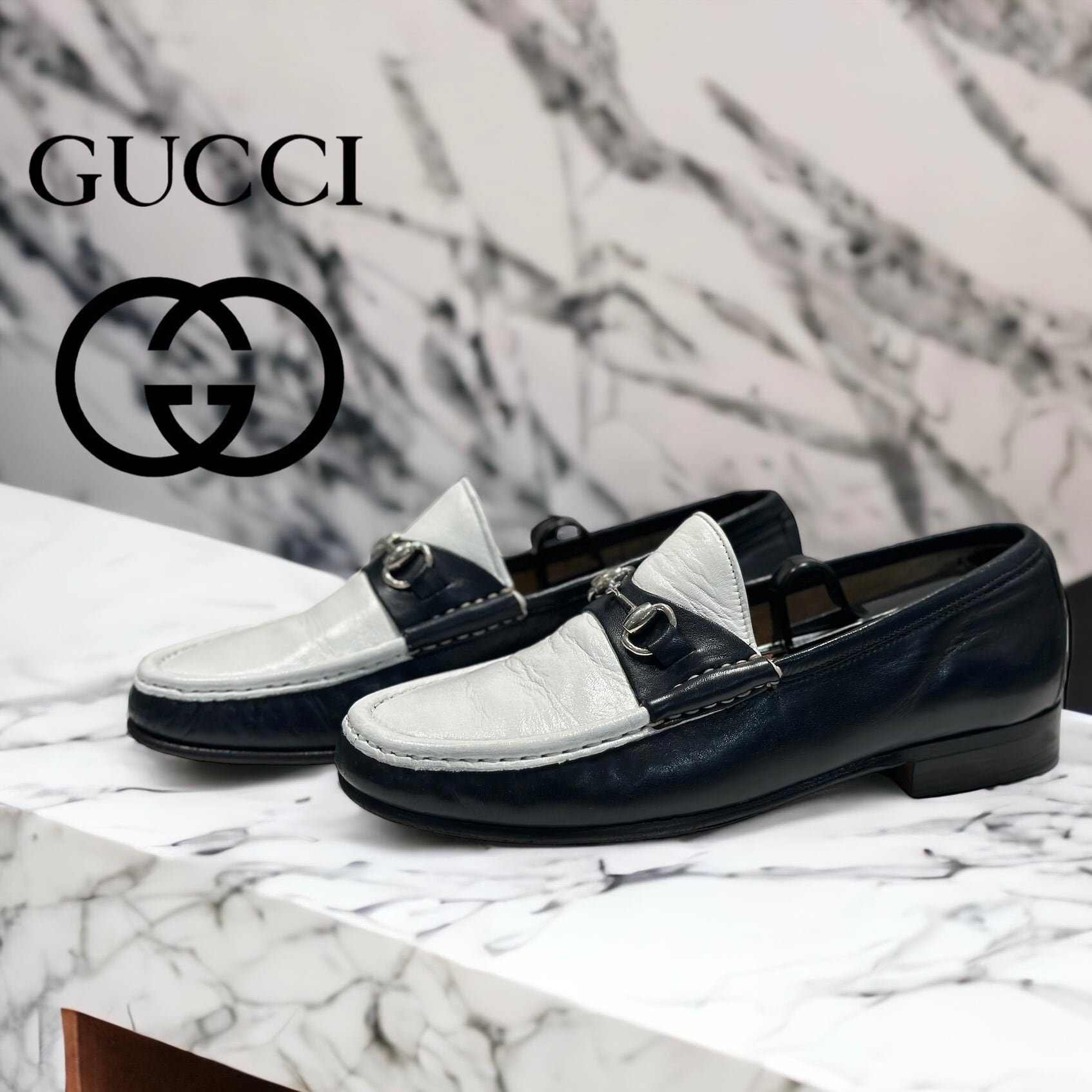 GUCCI グッチ ビットローファー ブラック 34h - 靴/シューズ