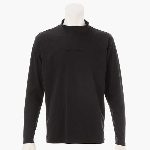 BRIEFING GOLF / MEN’S MINI 3D LOGO LS HIGHNECK（リラックスフィット）