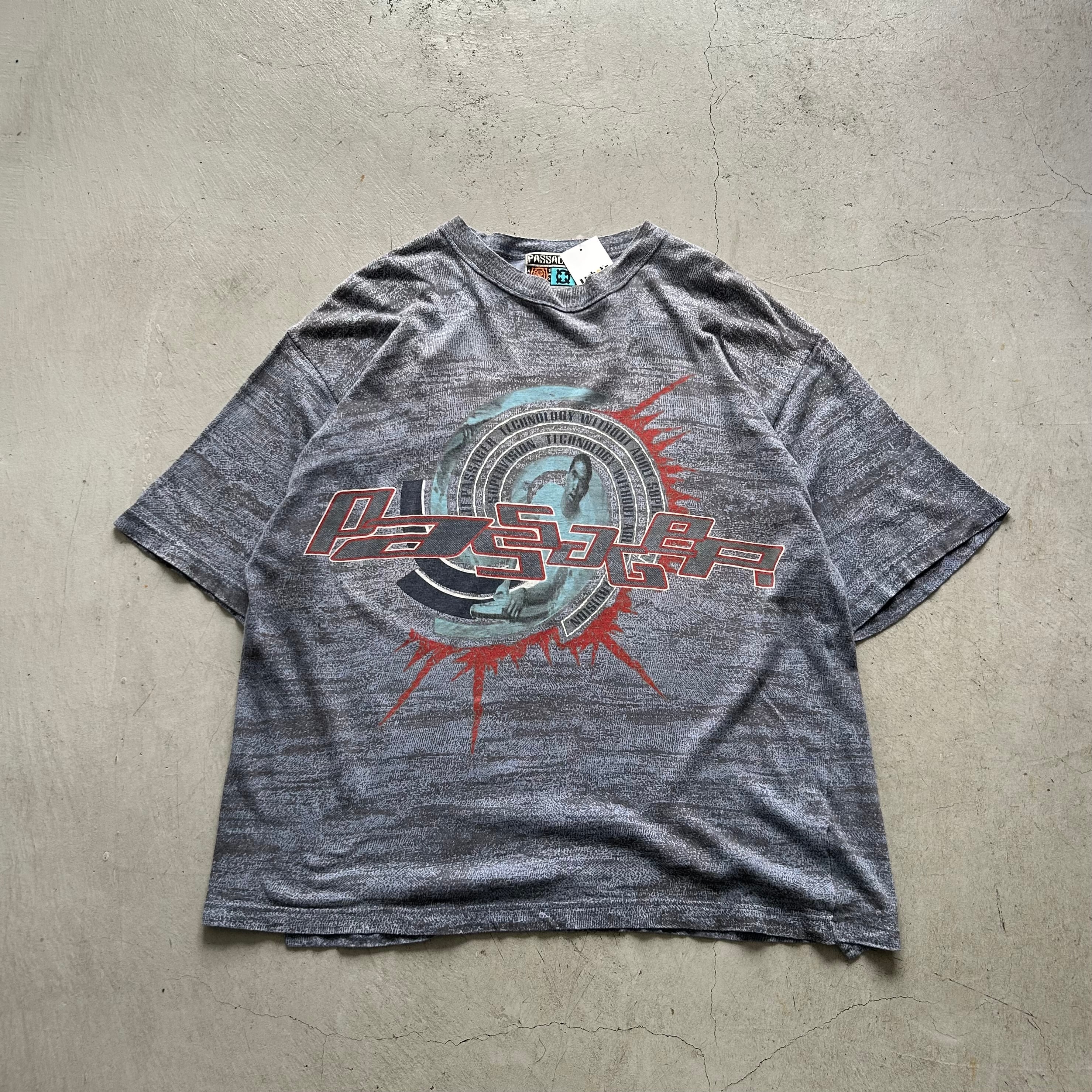 1990s PASSAGER Techno Wear T-shirt【高円寺店】
