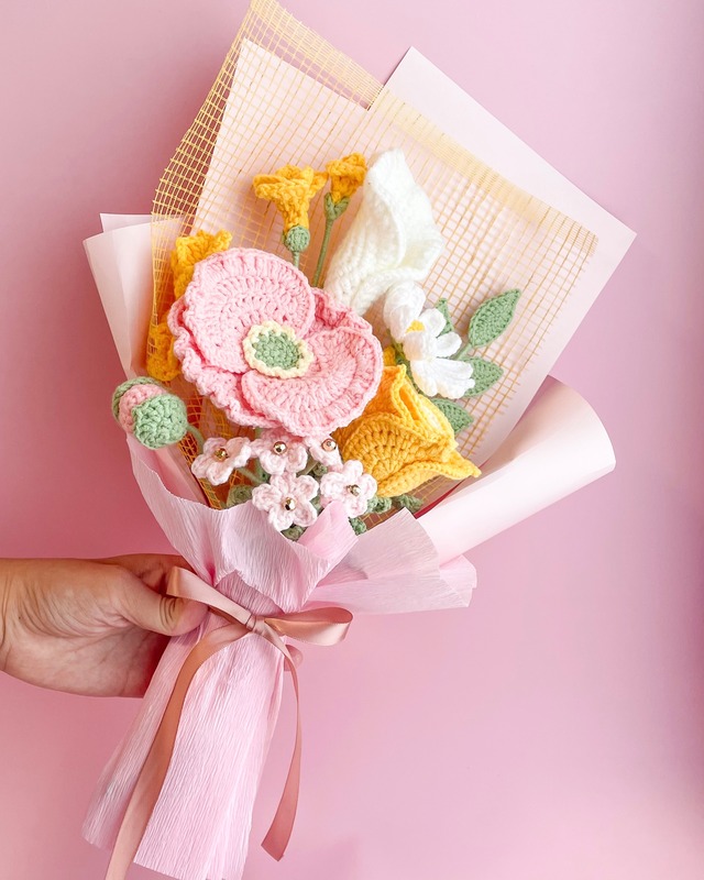 Poppy’s bouquet