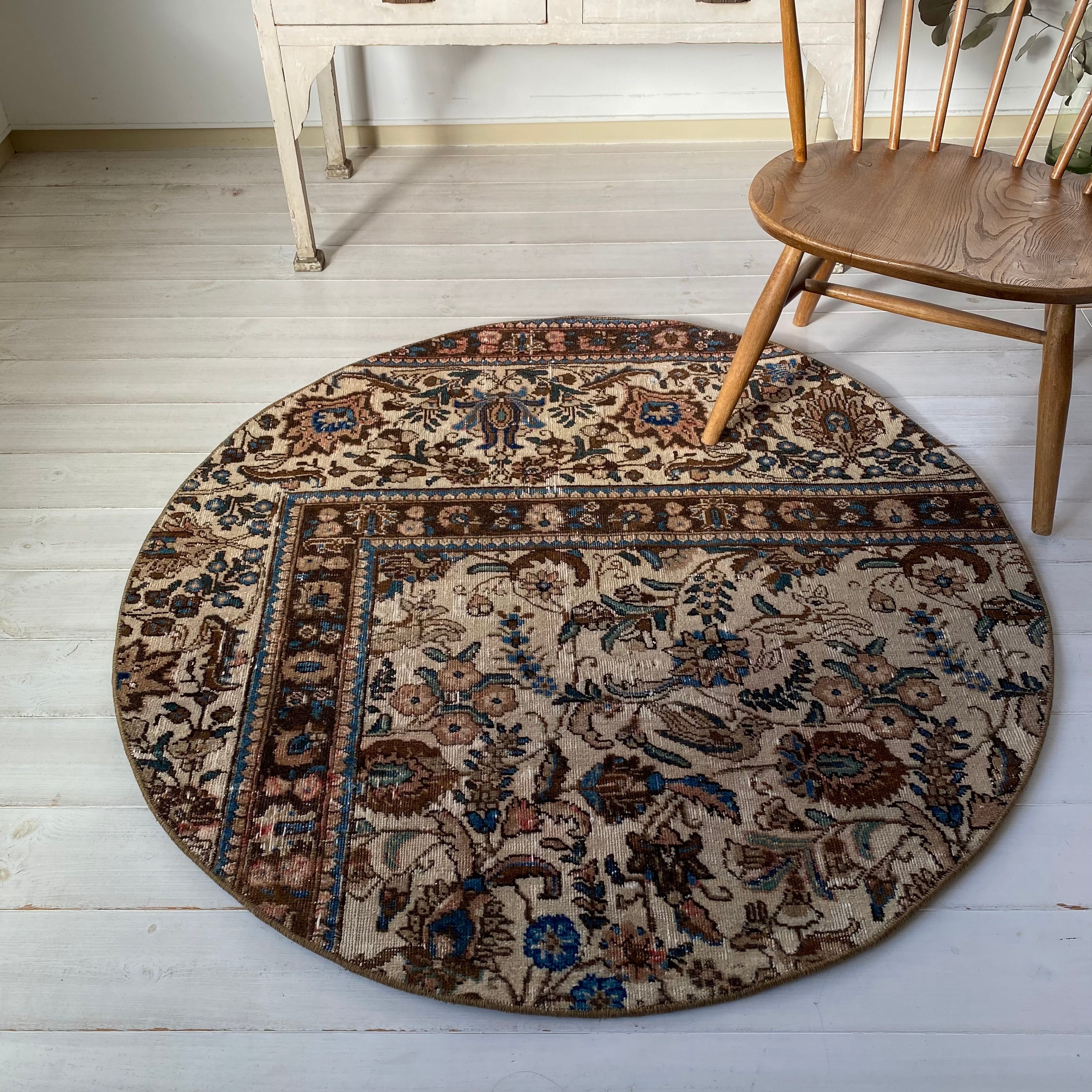 rug,　vintage　162　【1687】　fave