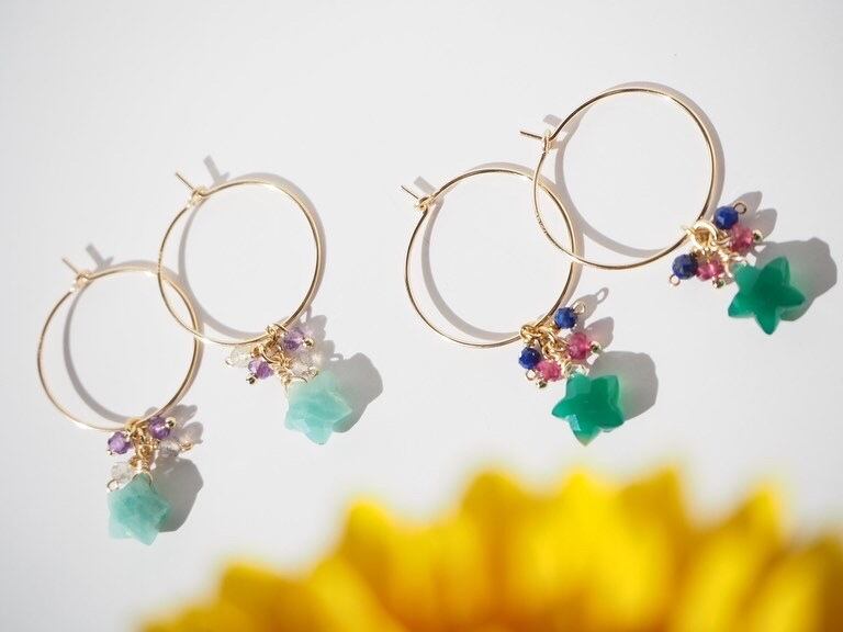 #1063 シルバー 雫 小ぶり シンプル ハンドメイド ピアス イヤリング P-18】雫型シンプルピアス/イヤリング | objet sayoko Accessories