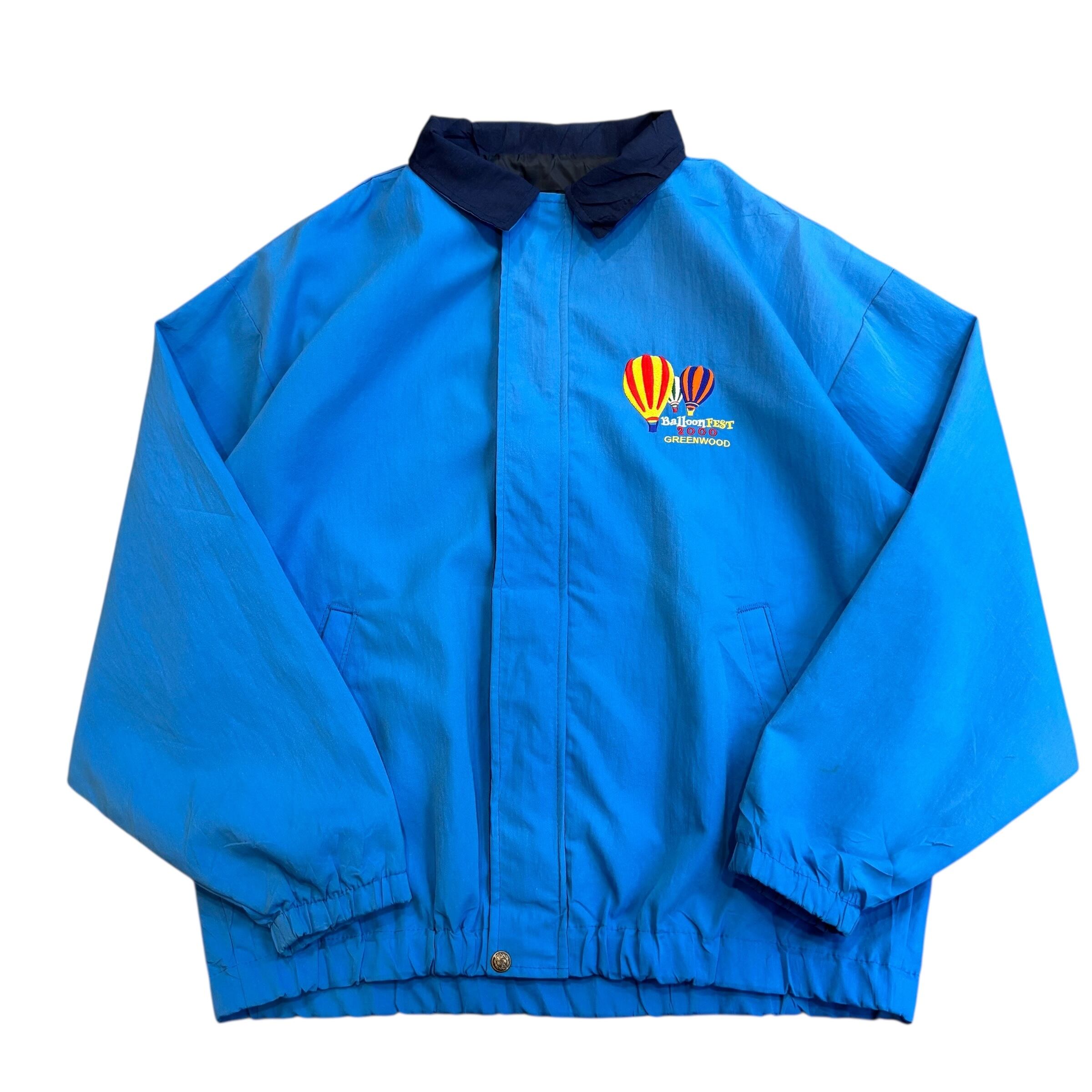 【古着】unknown coach jacket (light blue)