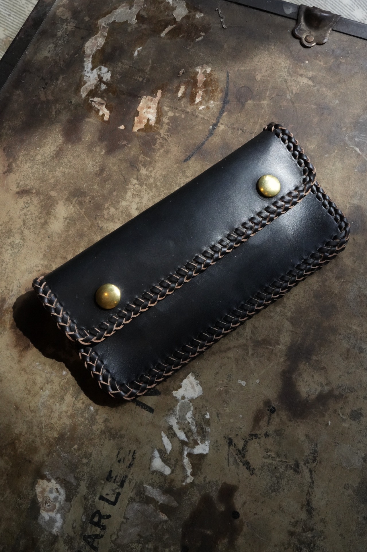 【TW-007】trucker wallet  2層