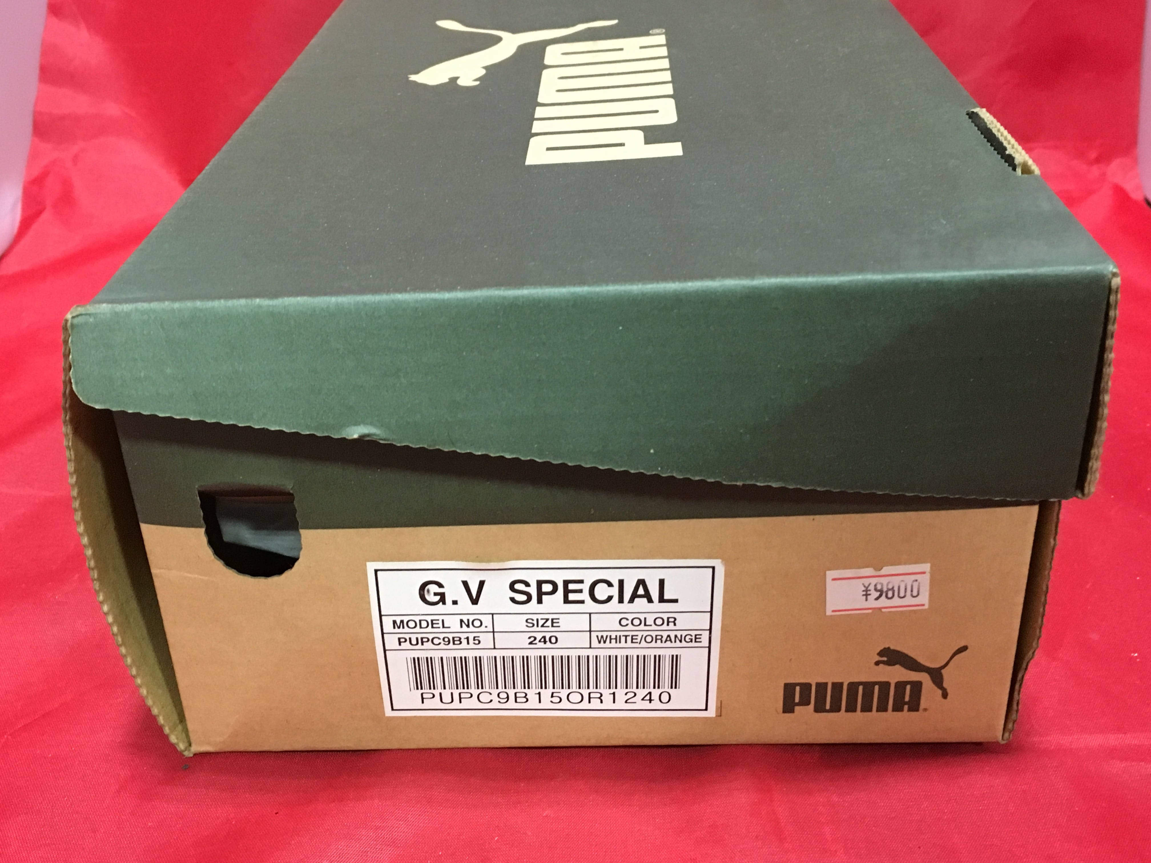 PUMA（プーマ） G.V SPECIAL 24cm 白/オレンジ ⑧ | Pay ID