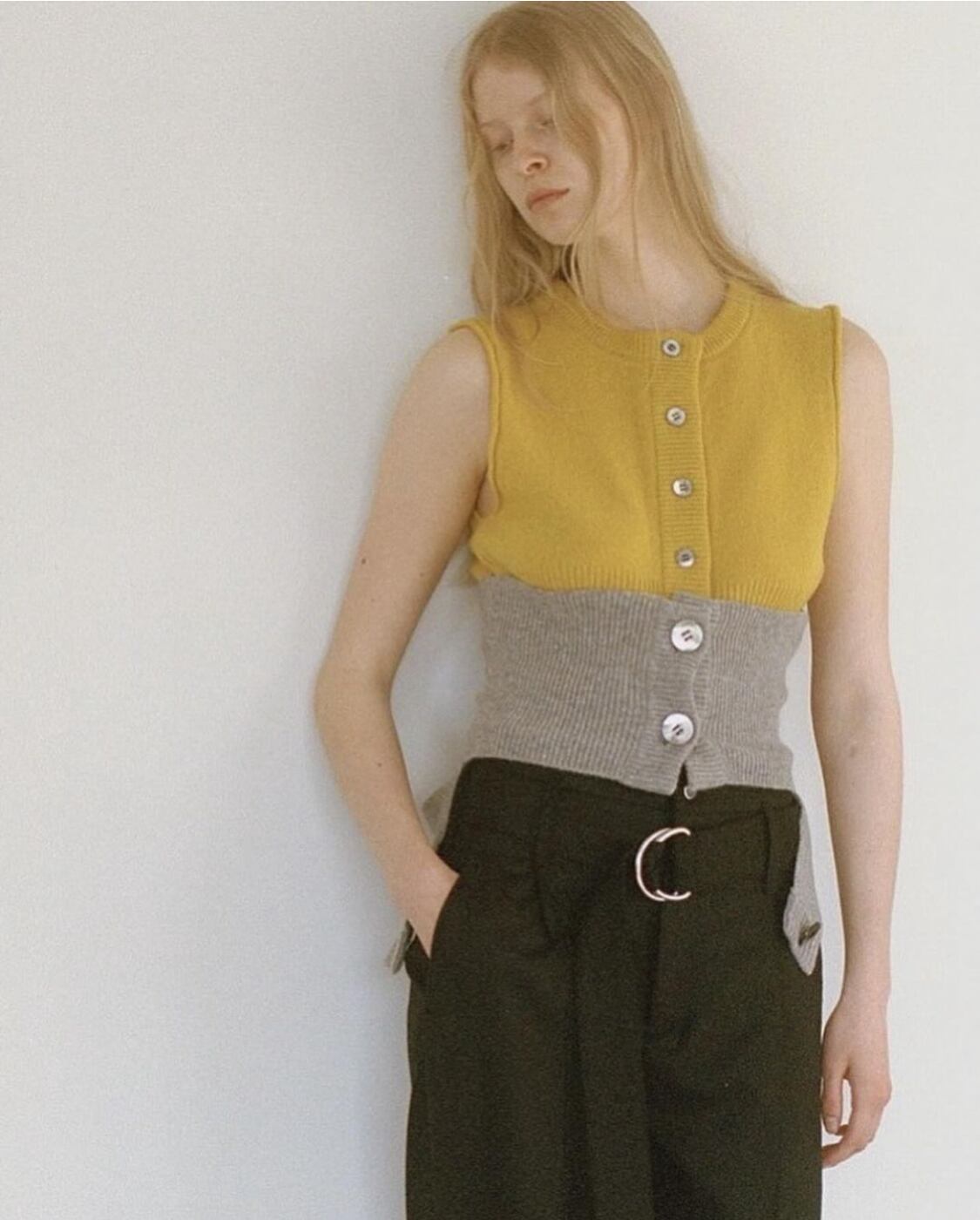 KAYLE / WOOL KNIT VEST | KABUKU