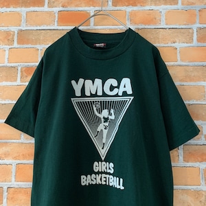 【FRUIT OF THE LOOM】 YMCA グッドカラー Tシャツ アメリカ古着