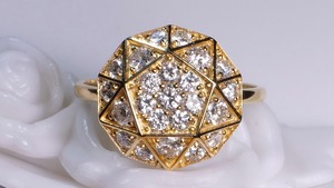 J30-4 K18ダイヤモンドリング［01145414］