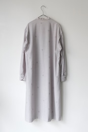 Marimekko floral print lavender gray dress